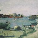 Niava river 40's size unknown oil on canvas
